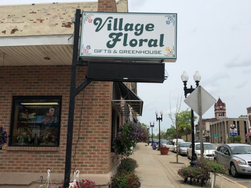 Digital Print Sign_Village Floral