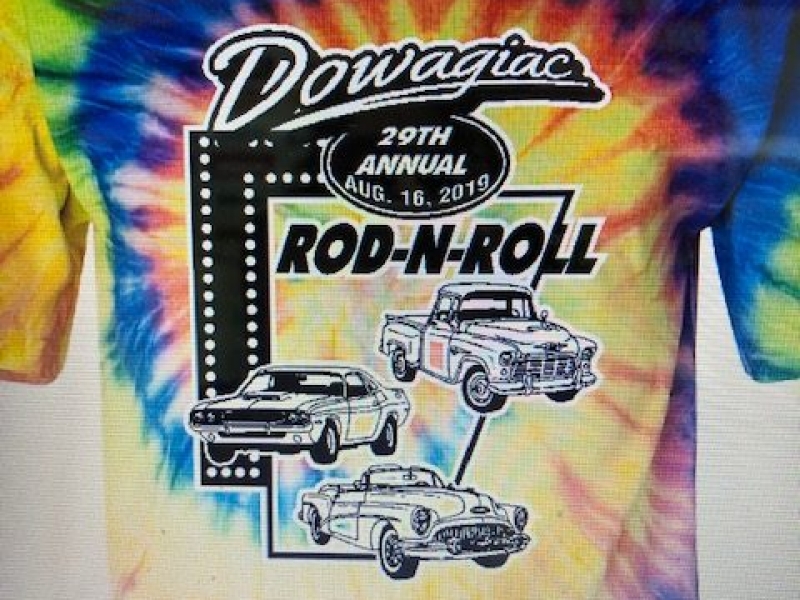 T-Shirt Printed Graphics_Dowagiac Rod-N-Roll_29th Annual